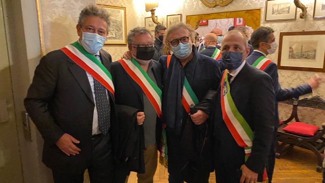 Pantelleria presente alla protesta dei sindaci siciliani a Roma