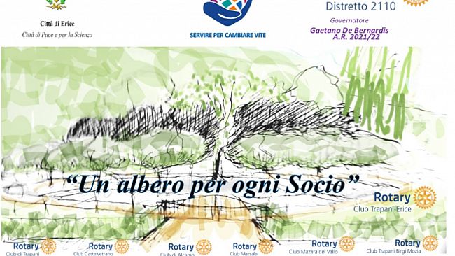 Erice, Villa Mokarta sarà abbellita con nuove piante ed alberi grazie al Rotary