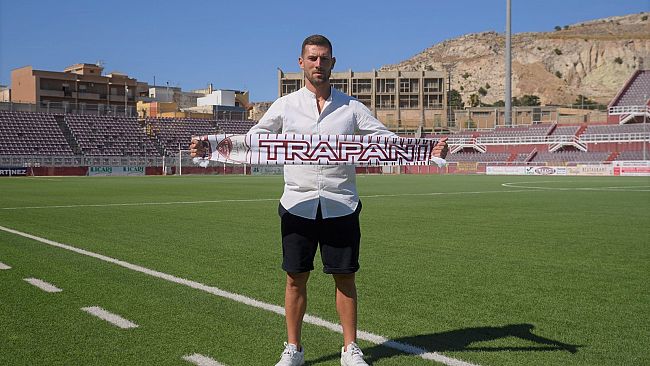 Trapani calcio, Enrico Zampa ritorna in granata