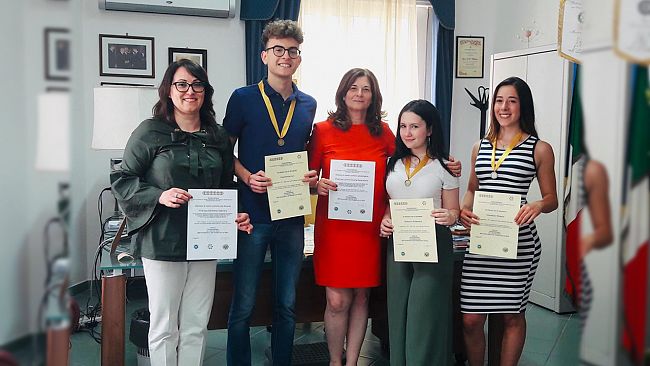 Premiati tre studenti del Liceo “G.G.Adria-Ballatore” di Mazara alla finale XXIX Olimpiade dei Giochi Matematici