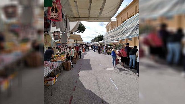 Paceco, il primo mercatino dopo il lockdown