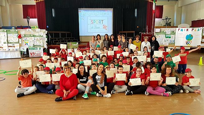Grande successo alla Ruggero Settimo per la manifestazione conclusiva del progetto “sport di classe”