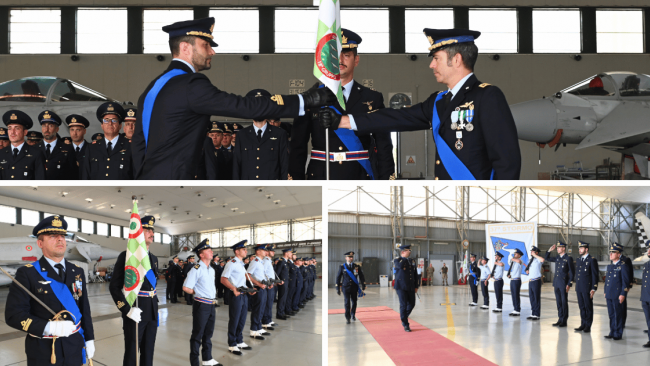 37° Stormo: cambio comando al 18° Gruppo Volo