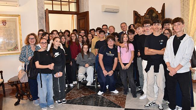 Marsala, al Comune studenti dello Scientifico per il progetto didattico “Incontro con le Istituzioni”