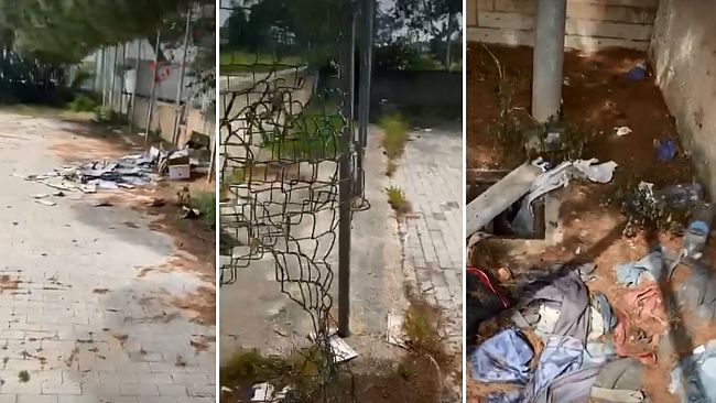 ​Trapani. In rovina il campetto di via Cassisa