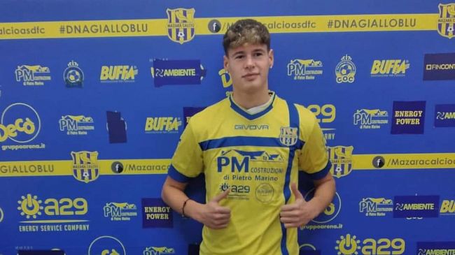Mazara calcio, in arrivo il giovane portiere Vaccarino