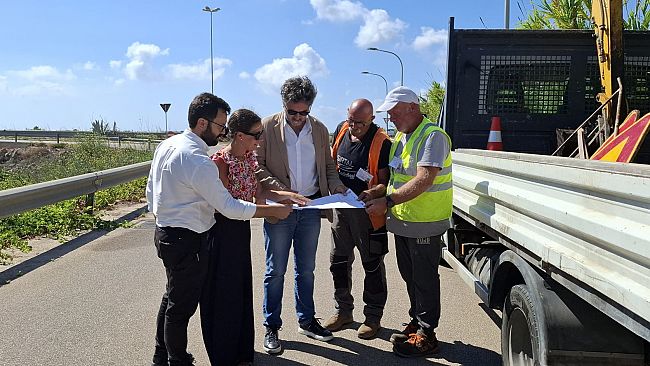  Petrosino, prendono il via i lavori per la manutenzione della S.P. 84