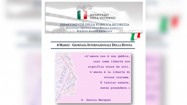 Violenza di genere: pubblicati i numeri del 2024. In netto calo gli omicidi contro le donne 
