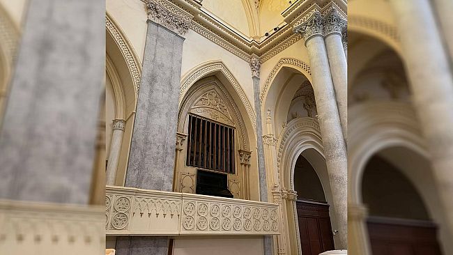 Dopo più di 30 anni, torna a suonare l’antico organo del Real Duomo di Erice