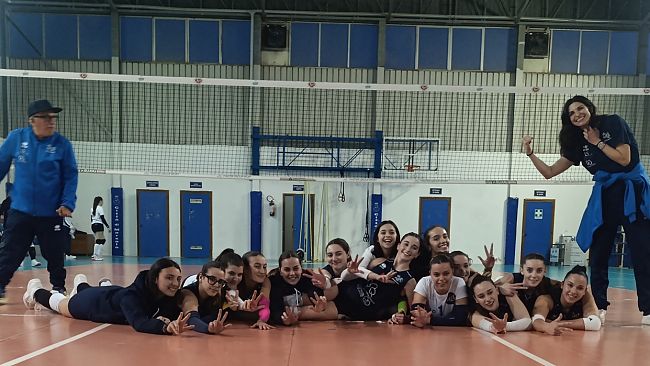 La Vigor batte la New Free Volley ed è campione territoriale under 18 femminile 