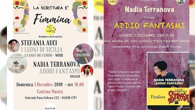 Stefania Auci e Nadia Terranova a confronto. A Salemi, un esclusivo appuntamento letterario