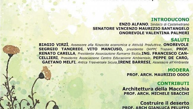 Al Selinus il convegno sulla macchia mediterranea  ed il paesaggio siciliano