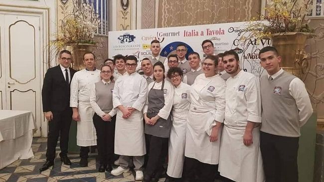 L’Istituto Alberghiero di Erice al primo Congresso Regionale Sicilia Euro-Toques