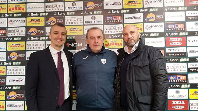 Trapani Calcio, Castori: “Qui perché credo che questa squadra possa raggiungere la salvezza”