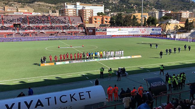 Termina in parità al “Provinciale” fra Trapani e Spezia