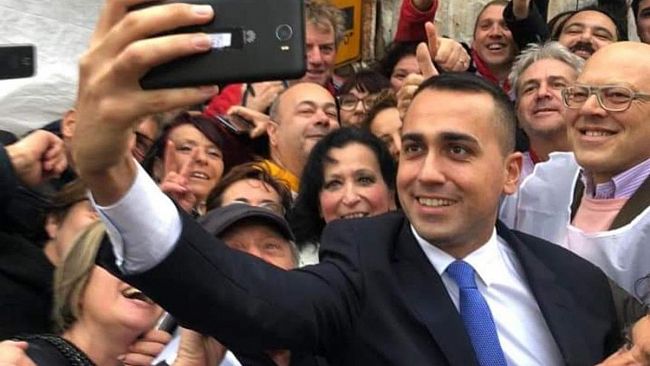 VIDEO – Il ministro Luigi Di Maio sui luoghi del nubifragio