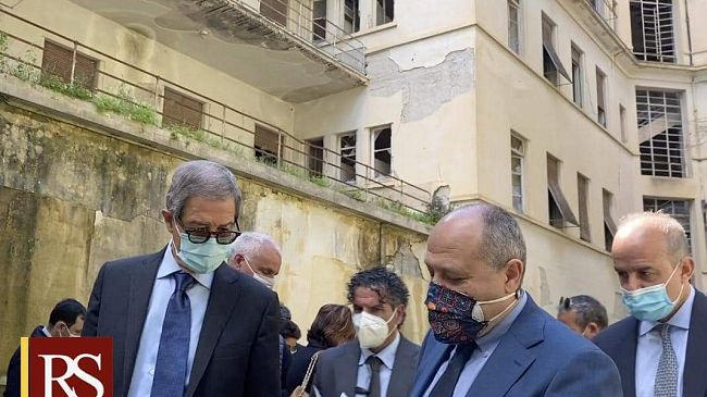 Grande annuncio di Musumeci: «Recupereremo l’ex ospedale “La Russa” di Erice»
