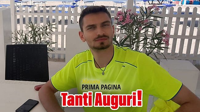 “Buon compleanno” a Nicolò Tranchida