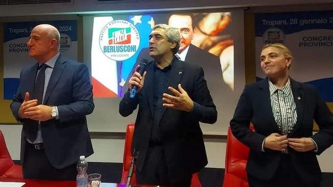 Il mazarese Toni Scilla eletto coordinatore provinciale di Forza Italia