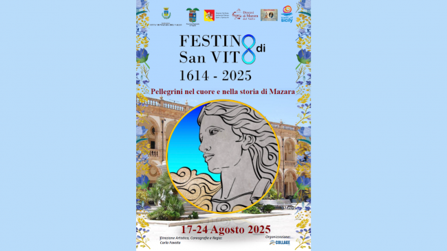 Mazara, dal 17 al 24 agosto il Festino di San Vito 2025 