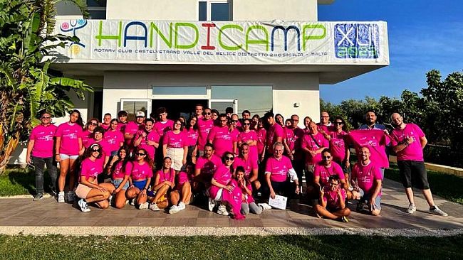 Handicamp da 42 anni il fiore all'occhiello del Rotary club Castelvetrano