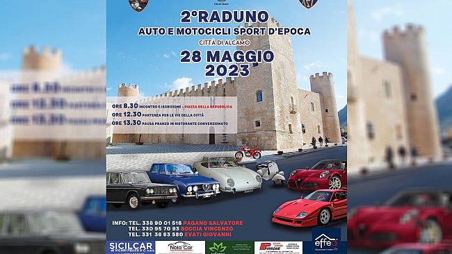 Alcamo, tutto pronto per il secondo raduno di auto e motocicli d'epoca