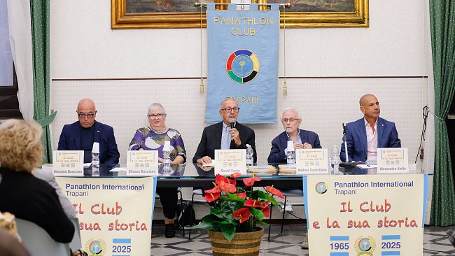 Il Panathlon Club di Trapani celebra i suoi 60° anni di vita