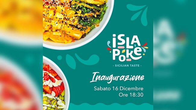 Trapani si tinge di nuovi sapori: oggi si inaugura la prima Pokeria