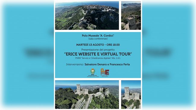 Erice, nasce il nuovo portale web 