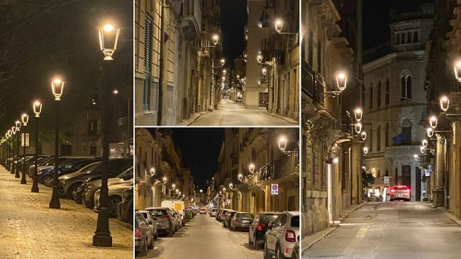 ​Trapani. Illuminato il centro storico, “reso più accogliente”