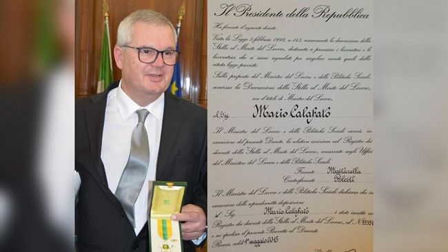 Mazara, va in pensione Mario Calafato, storico direttore delle Poste