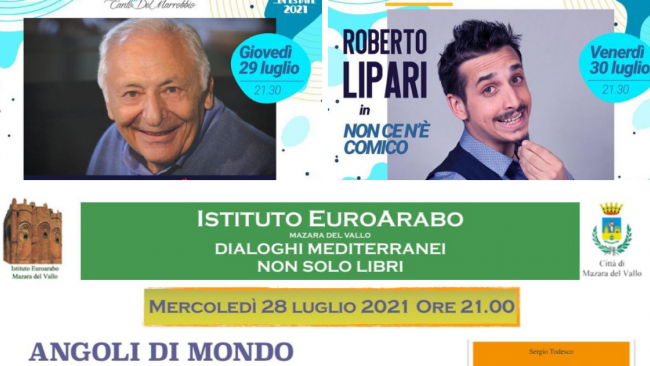 Mazara, Eventi Estate in Zona Blu: domani Mogol