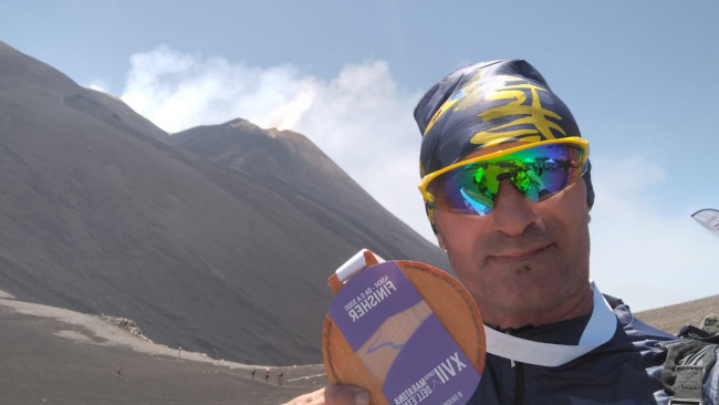 Mazara, l'atleta della PAM Andrea Ingargiola alla supermaratona dell'Etna  
