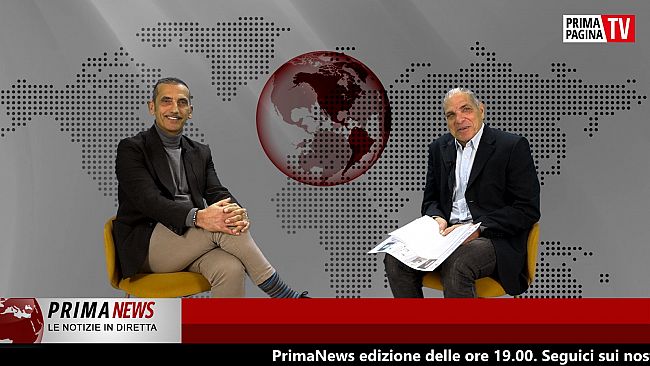 Prima news. 14 febbraio: ospite il consigliere comunale Maurizio Pipitone