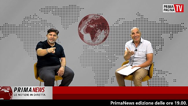 Prima News. 24 giugno: ospite il giornalista Francesco Mezzapelle 