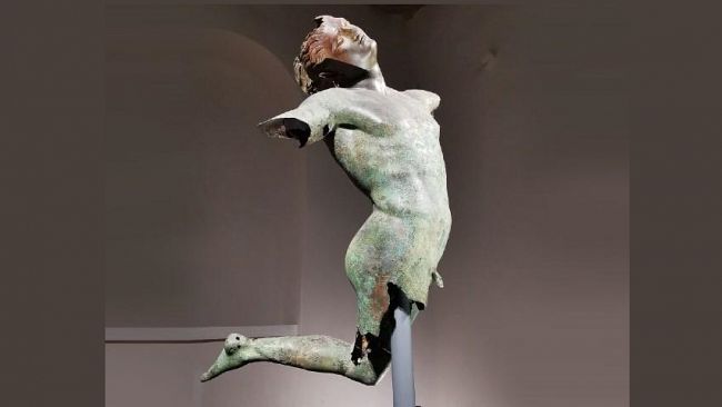 Mazara, Satiro danzante: nuove analisi e delicati interventi di restauro specialistico