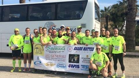 Mazara sport, il gruppo Atletica Mazara presente alla XII^ Maratonina della Concordia