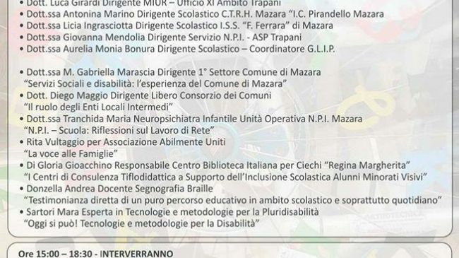 Mazara. Uguali nella diversità grazie ad una buona inclusione