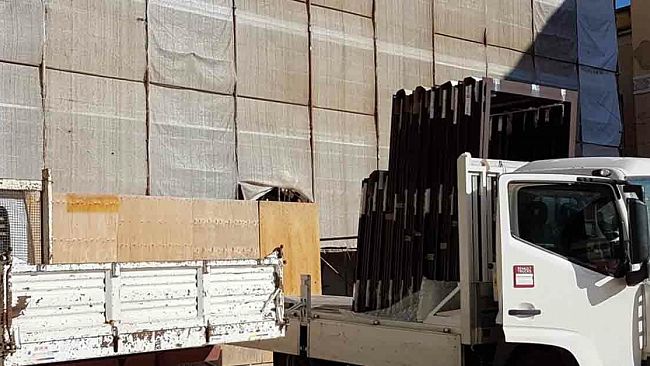 Mazara, iniziato il collocamento degli infissi del Palazzaccio comunale