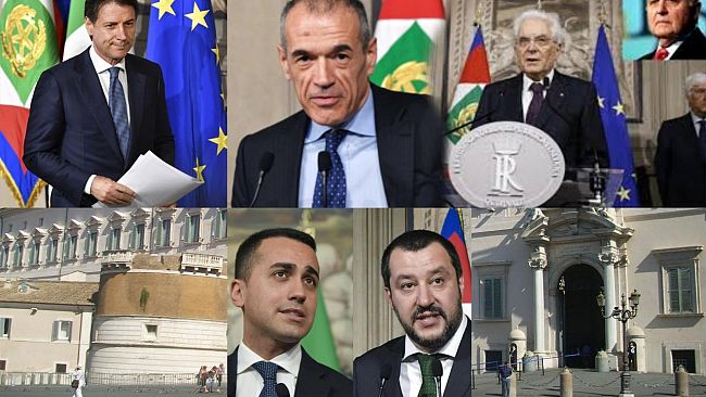 Fumata giallo-verde, ok a governo Lega-M5S con Conte premier e con appoggio FdI. Anche per Cottarelli “Governo politico migliore soluzione”