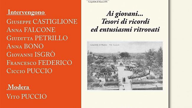 “Ai giovani… Tesori di ricordi ed entusiasmi ritrovati”, all’Addolorata, si presenta il nuovo libro dell’Avel