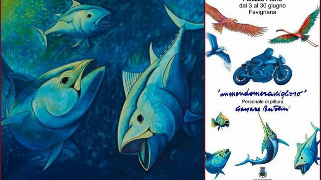 Palazzo Florio – Favignana – 3/30 giugno mostra delle opere del pittore Gaspare Bertolini