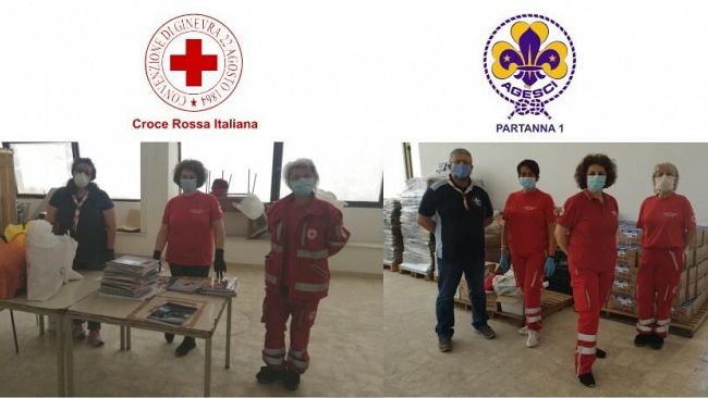 Partanna, collaborazione CRI-AGESCI