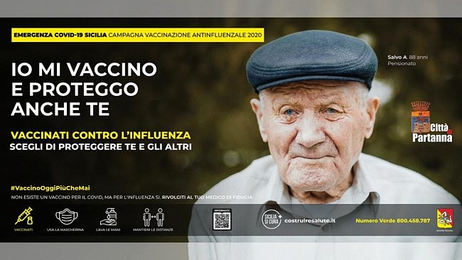 Partanna, campagna vaccinazione antinfluenzale 2020