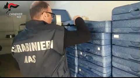 VIDEO- Carabinieri Nas chiudono le mense di 7 strutture sanitarie