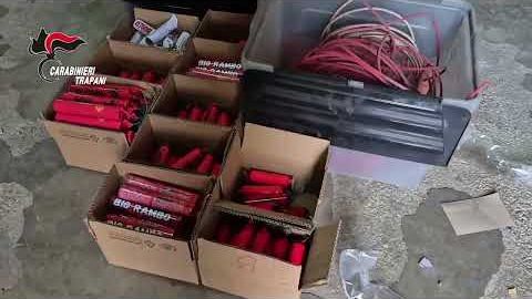 ​Costruiva esplosivi a Lenzi per spedirli in tutta Italia, arrestato trapanese con 2.108 ordigni